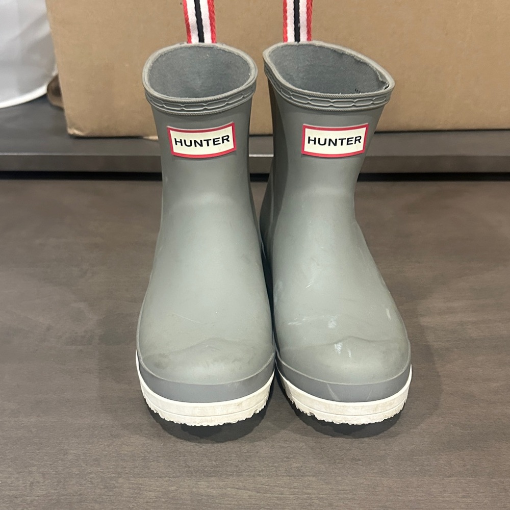 Women’s Hunter Gray Rain Boots